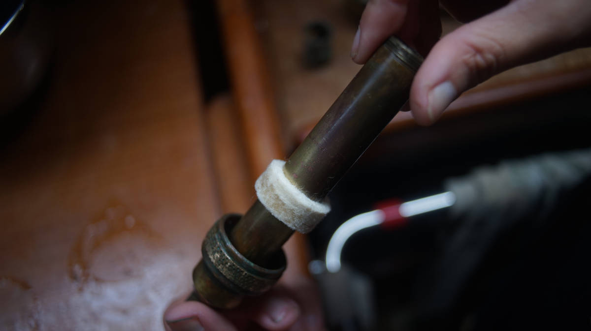 felt packing for gland nut