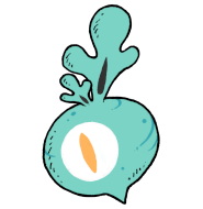 Hello, I am the baby form of Orcabit De-evolved Orcabit