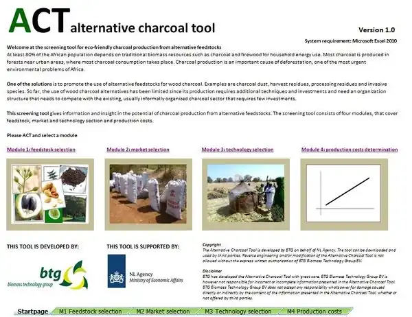 ACT Alternative Charcoal Tool (to download)