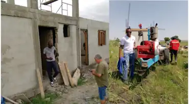 Centro de pesquisa, treinamento e produção sustentável de alimentos no distrito de Marracuene.