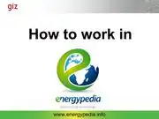 Energypedia manual