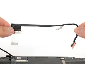 Framework Laptop 12 eDP Display Cable Removal
