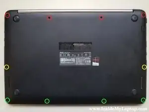 Disassembling ASUS K501U