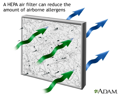 HEPA air filter HEPA air filter