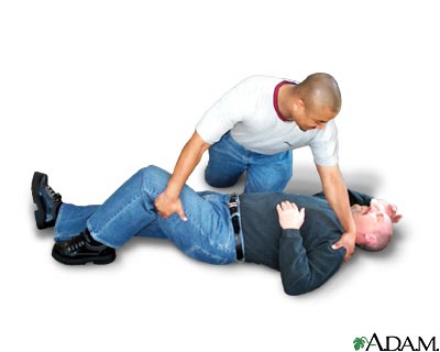 Recovery position - series Recovery position - series