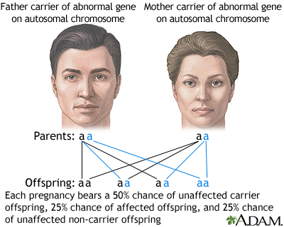 Autosomal recessive Autosomal recessive