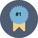 A blue ribbon indicates quality for Evaluating Internet Health Information