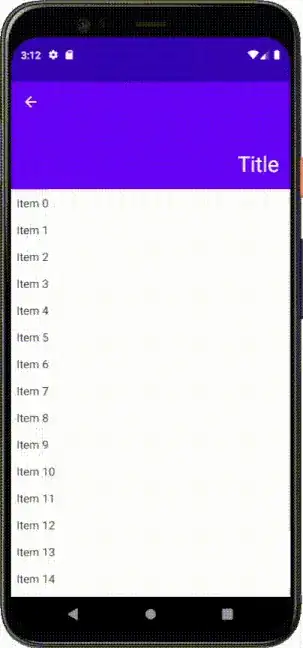 jetpack compose collapsing toolbar | EnterAlwaysCollapsed