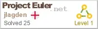 My Project Euler Badge
