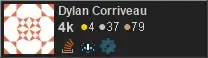 profile for Dylan Corriveau on Stack Exchange, a network of free, community-driven Q&A sites