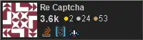 profile for Re Captcha on Stack Exchange, a network of free, community-driven Q&A sites