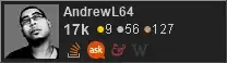 profile for AndrewL64 on Stack Exchange, a network of free, community-driven Q&A sites