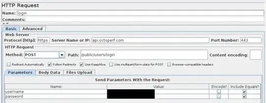 this request sampler that works correctly