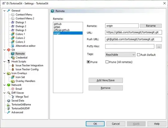 TortoiseGit settings dialog