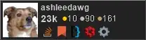 ashleedawg is a member of dozens of Stack Exchange communities. 
 Click to view ashleedawg's combined Stack Exchange community profile. profile for ashleedawg on Stack Exchange