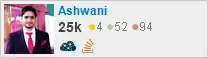 profile for Ashwin on Stack Exchange, a network of free, community-driven Q&A sites