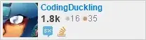 profile for CodingDuckling on Stack Exchange, a network of free, community-driven Q&A sites