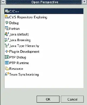 Open perspective view