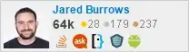 profile for Jared Burrows on Stack Exchange, a network of free, community-driven Q&A sites profile for Jared Burrows on Stack Exchange, a network of free, community-driven Q&A sites