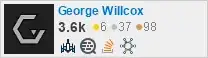 profile for George Willcox on Stack Exchange profile for George Willcox on Stack Exchange
