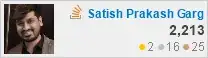 profile for Satish Garg at Stack Overflow, Q&A for professional and enthusiast programmers