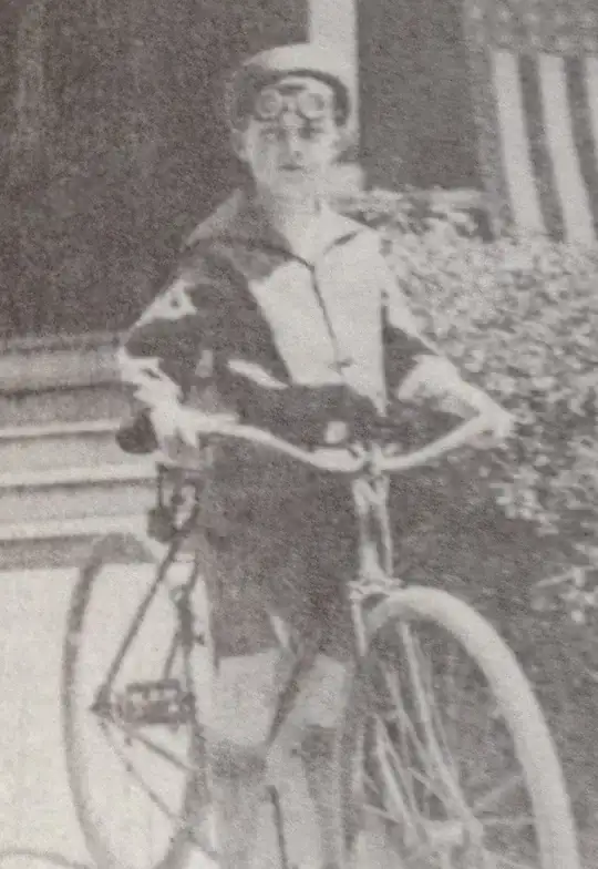 Feynman on bike