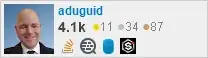 profile for aduguid on Stack Exchange, a network of free, community-driven Q&A sites