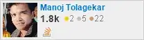 profile for Manoj Tolagekar on Stack Exchange, a network of free, community-driven Q&A sites