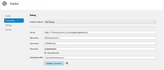 Validate Connection shows success