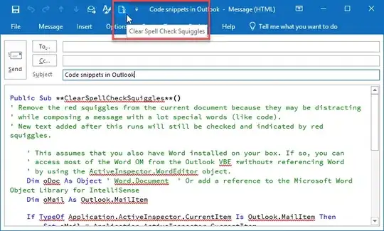 Remove Spell Check Squiggles