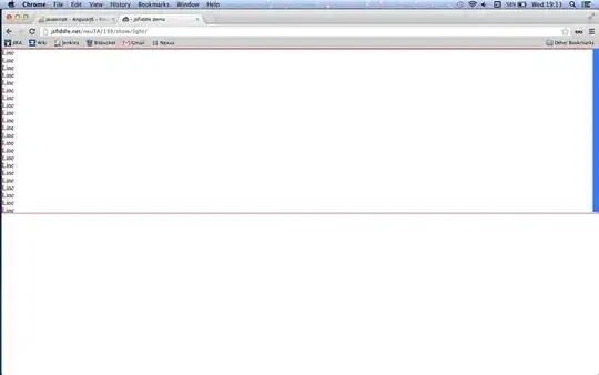 first element not viewable gets inserted