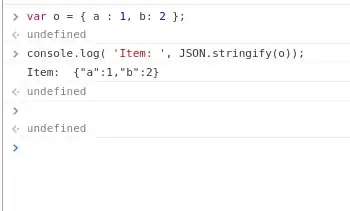 o is printed as a string