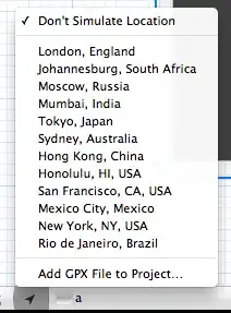 Pop up menu in Portrait widget