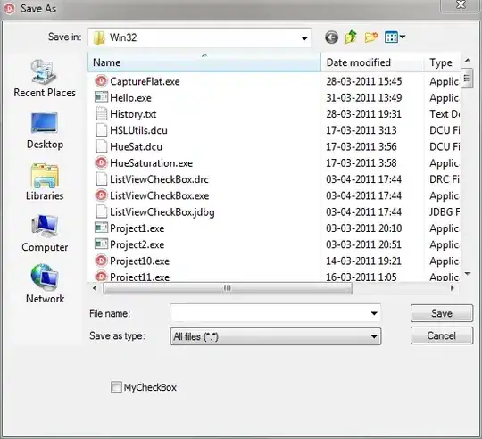 environment variable foo,bar
