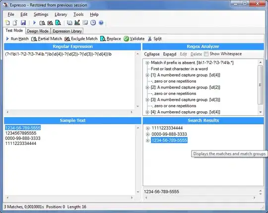Demo in the middle of scrolling