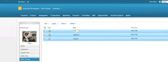Homepage menu flashing