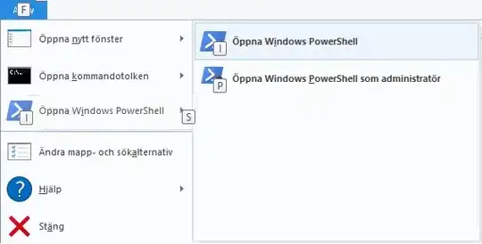 Sample table and expected output