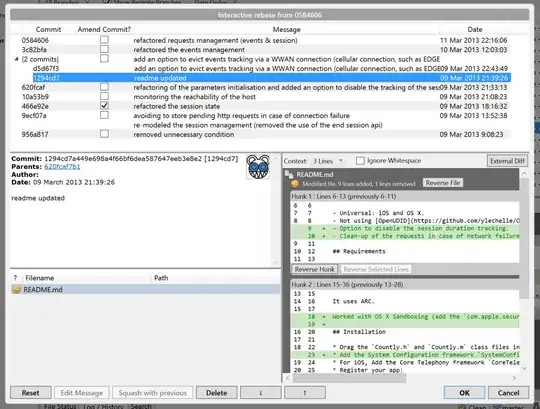 Sourcetree interactive rebase