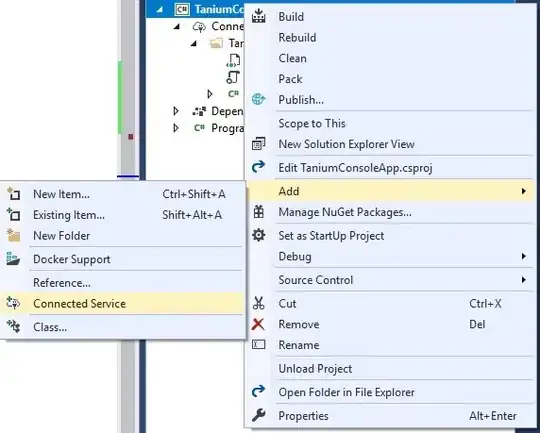 A screenshot showing the failure due to premature end of input