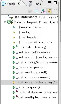 Sample worksheet date range and data