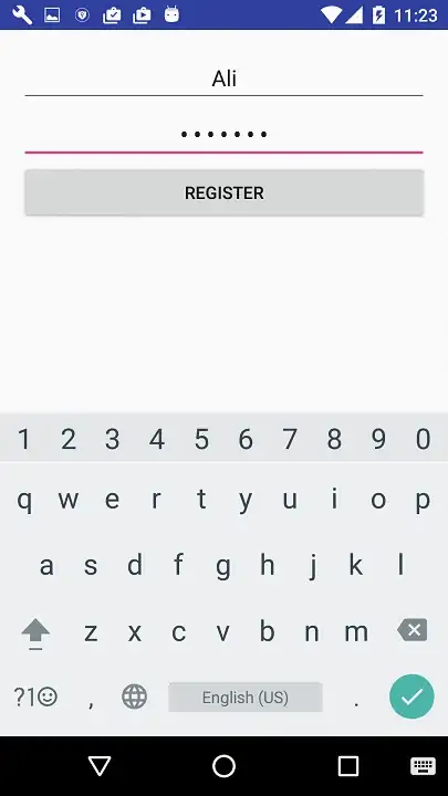 This is a simple app using AccountManager