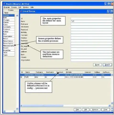 Table of map implementations in Java 11, comparing their features