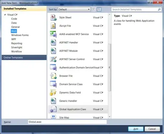 Grid containing text with video in the background (example)