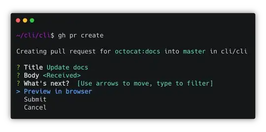 cli/cli pr creation  -- https://i1.wp.com/user-images.githubusercontent.com/10404068/74261506-35df4080-4cb0-11ea-9285-c41583009e6c.png?ssl=1