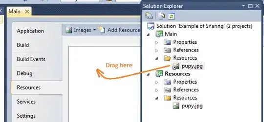 Through interface builder