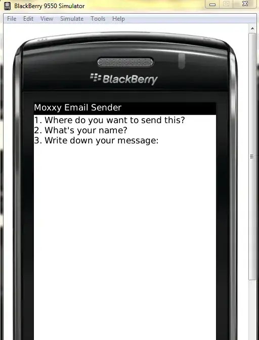 One such example with my own dataset