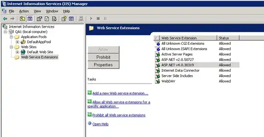 Search in portrait after status bar reappearing