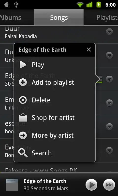 Example illustration of constraints on a table view cell.