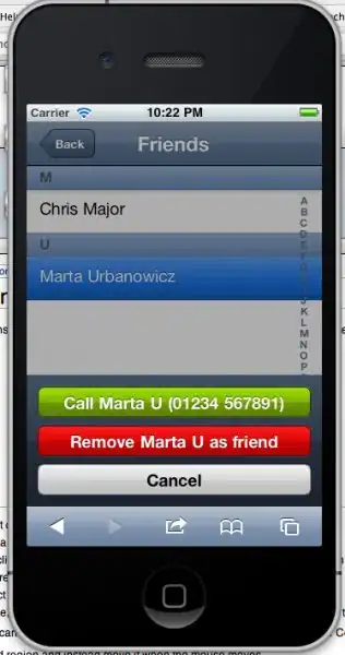 The Large, medium, small and regular text views
