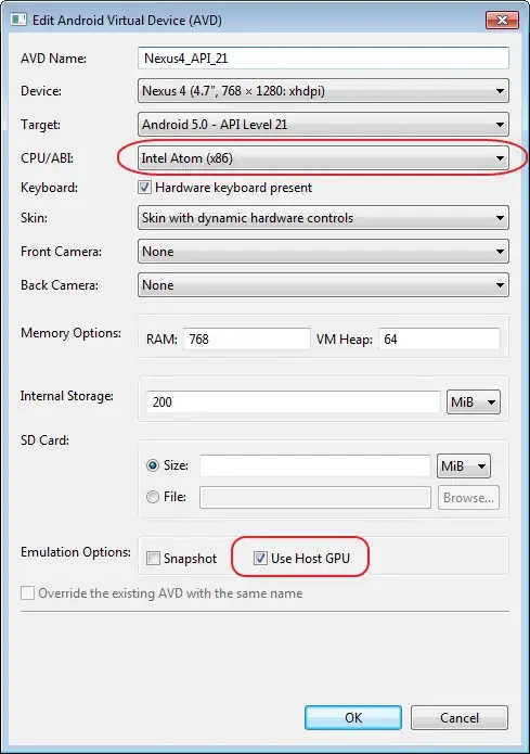 AVD Create Options Screenshot
